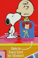 Peanuts Valentine's Day Cards With Stickers