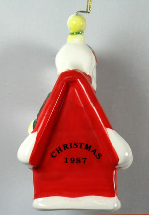 1987 Snoopy's Christmas Doghouse Christmas Ornament - snoopn4pnuts.com