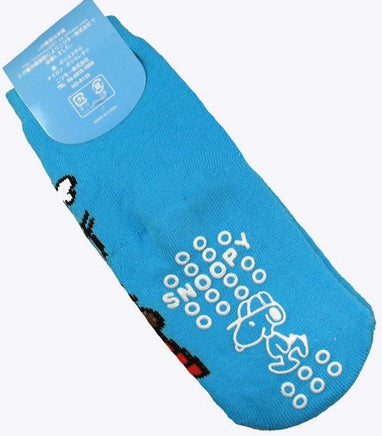 Toddler Non - Slip Socks - Charlie Brown and Snoopy (Size 5 - 6 1/2) - snoopn4pnuts.com
