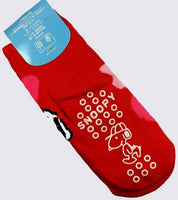 Toddler Non - Slip Socks - Belle (Size 5 - 6 1/2) - snoopn4pnuts.com