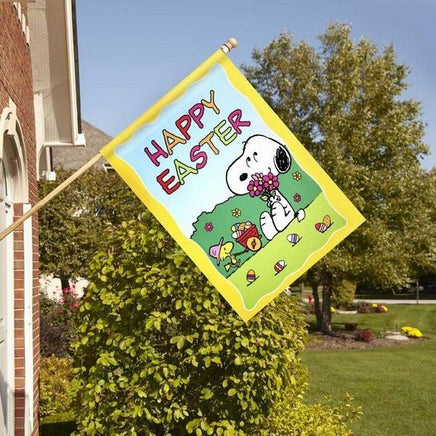 NON - VINTAGE FLAG - HAPPY EASTER - snoopn4pnuts.com