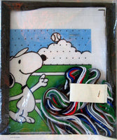 Peanuts Crewel Stitchery Kit -  Tennis