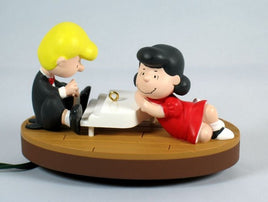 1996 Schroeder And Lucy Musical Christmas Ornament (No Box)