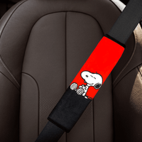Snoopy Plush Seat Belt Pad Set - snoopn4pnuts.com