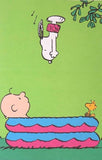 Peanuts Double-Sided Flag - Dive In Snoopy