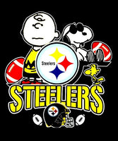 Peanuts Snoopy Double - Sided Flag - Pittsburgh Steelers Football - snoopn4pnuts.com