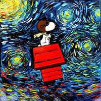 Peanuts Double - Sided Flag - Snoopy Flying Ace On A Mission - snoopn4pnuts.com