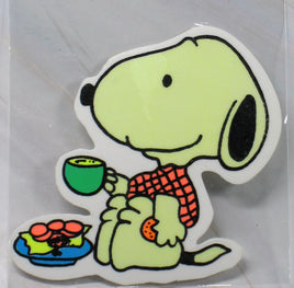 Snoopy Glow - In - The - Dark Sticker - RARE! - snoopn4pnuts.com