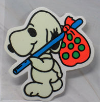 Snoopy Glow-In-The-Dark Sticker - RARE!