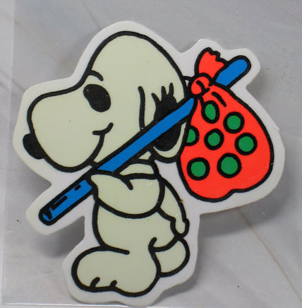 Snoopy Glow - In - The - Dark Sticker - RARE! - snoopn4pnuts.com