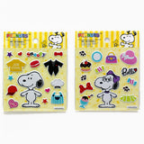 Snoopy and Belle Puffy Dress-Up Stickers - Great For Scrapbooking!