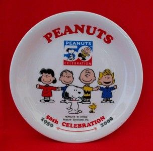 2000 - Peanuts 50th Anniversary Plate