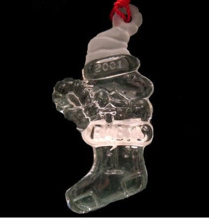 2001 Woodstock Baby's 1St Christmas Waterford Crystal Ornament - Reduced Price!