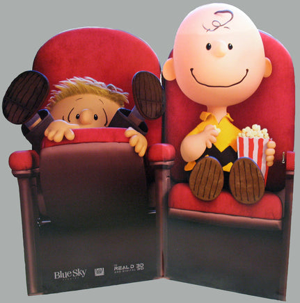Peanuts Movie Giant Theater Lobby 3 - Piece Display - OVER 17 1/2 FEET WIDE! - snoopn4pnuts.com
