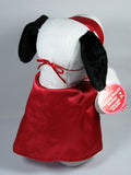 Hallmark Snoopy Kissing Bandit Plush Doll with Sound (Near Mint/Arms Don't Move)