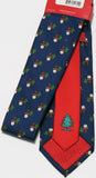 Peanuts Dual-Color Christmas Neck Tie - Charlie Brown's Tree