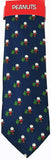 Peanuts Dual-Color Christmas Neck Tie - Charlie Brown's Tree