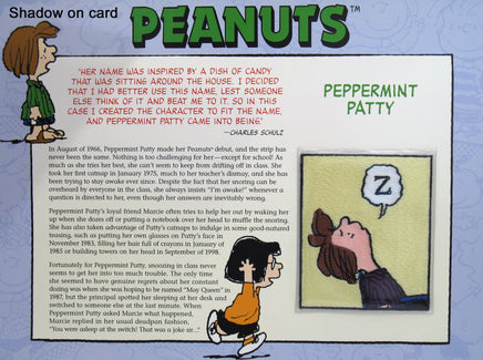 Willabee & Ward Embroidered Patch - Peppermint Patty RARE! - snoopn4pnuts.com