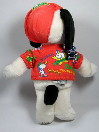 Snoopy Plush Dad Doll - Dad, You'Re A Sport  (Perfect Father's Day Gift!) - Near Mint