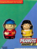 Benjamin & Medwin Charlie Brown and Lucy Magnets Set