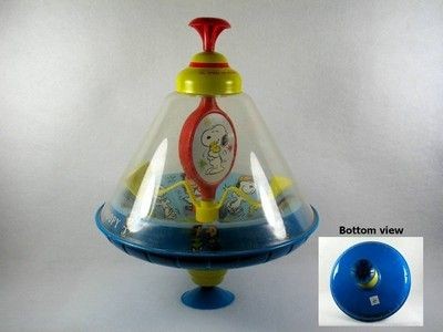 Charlie Brown And Snoopy Tin Top