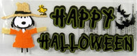 Snoopy Scarecrow Dimensional Halloween Stickers / Scrapbooking Embellishments