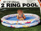 Snoopy Inflatable 2-Ring Toddler / Young Child Pool