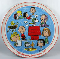1980 - Peanuts 30th Anniversary Plate