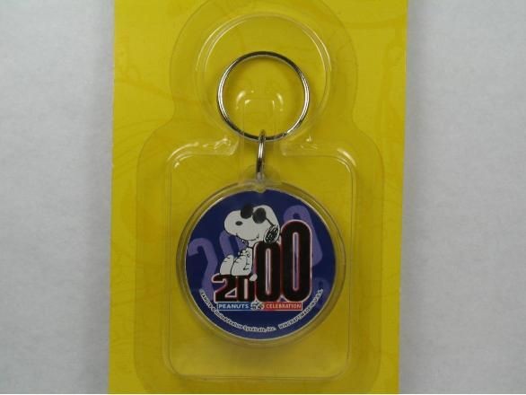 Snoopy Joe Cool 2000 acrylic key chain