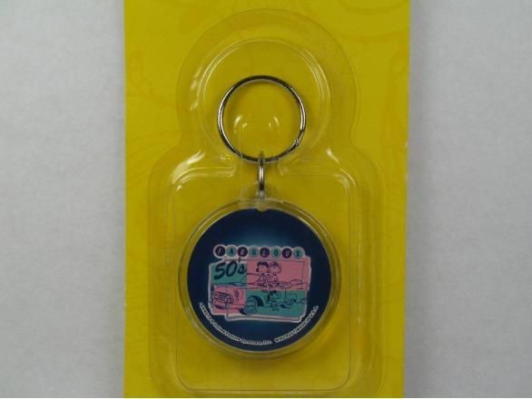 Fab 50's acrylic key chain