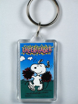 Snoopy Cheerleader Acrylic Key Chain