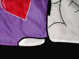 SNOOPY'S VALENTINE HUG Flag (Used/Fair Condition)