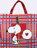 Charlie Brown and Snoopy Tote Bag - Love Letter