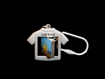Peanuts Gang Pewter-Finished Metal Spinner Key Chain