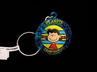Camp Snoopy Lucy Acrylic and Metal Spinner Key Chain