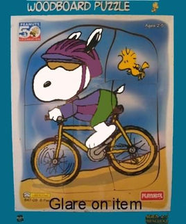 Snoopy Biker Wood Puzzle