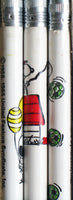 Woodstock 3 - Pack Pencils - snoopn4pnuts.com