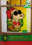 Snoopy Joe Cool Pre-Lit Christmas Indoor/Outdoor Window Decor