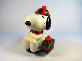 Snoopy Christmas Gift Revolving Musical - "We Wish You A Merry Christmas"