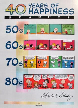 40 Years Happiness Poster