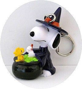 Snoopy At Cauldron Pvc Key Chain