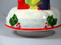 1981 "A Christmas Wish" Musical And Rotating Figurine