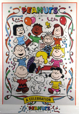 Limited-Edition Peanuts Gang 45Th Anniversary Proof Card / Poster