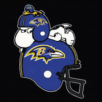 Peanuts Snoopy Double-Sided Flag - Baltimore Ravens Football