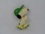 Snoopy Rollerskating magnet (Discolored)
