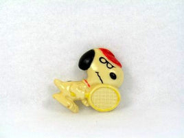 Snoopy Tennis Player Magnet (Discolored)
