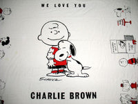 Peanuts Gang Vintage Twin-Size Cotton Bedspread