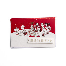 2 - D Peanuts Christmas Cards With Designer Envelopes - snoopn4pnuts.com