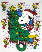 Snoopy Santa Sweatshirt - Child's Large (New But Near Mint)