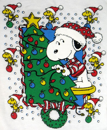 Snoopy Santa Sweatshirt - Child's Large (New But Near Mint)
